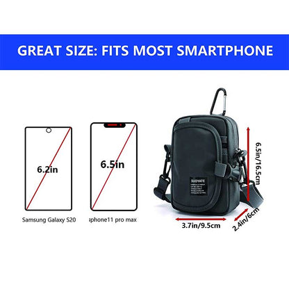 Waterproof Multifunction Solid Crossbody Bag – The Ultimate Daily Companion - VOTVO