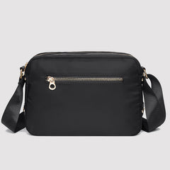 Crossbody Bag for Women – Simple Light Color Waterproof Nylon Bag