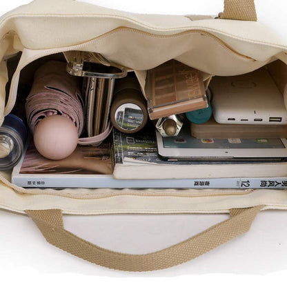 Borsa tote in tela riutilizzabile – Borsa a tracolla impermeabile
