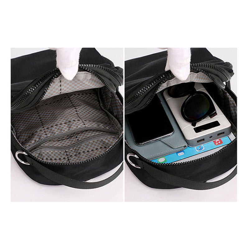 2-in-1 Waterproof Lightweight Casual Backpack Shoulder Bag for Women