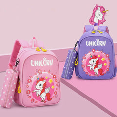 Cute Cartoon Backpack for Kids – Unicorn, Dinosaur, Bunny, and More, Kindergarten School Bag - VOTVO