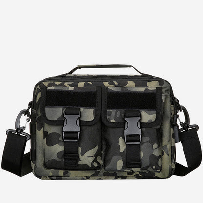 USB Charging Waterproof Large-Capacity Outdoor Messenger Bag – Nylon Crossbody Bag for Sports & Daily Use