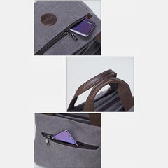 Bolso bandolera multibolsillos de gran capacidad