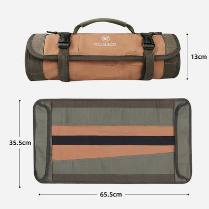 Roll Tool Pouch – Rolling Tool Bag Handbag Shoulder Organizer for Men
