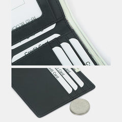 Genuine Leather RFID Blocking Slim Wallet - VOTVO