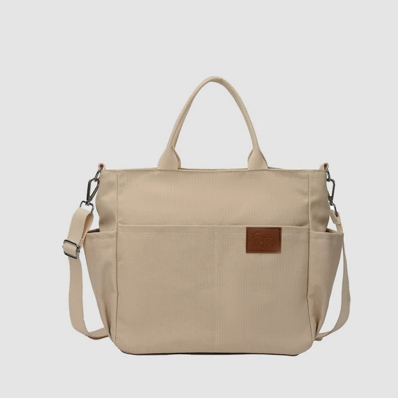 Simple Tote Bag for Women – Daily Portable Canvas Crossbody Bag - VOTVO