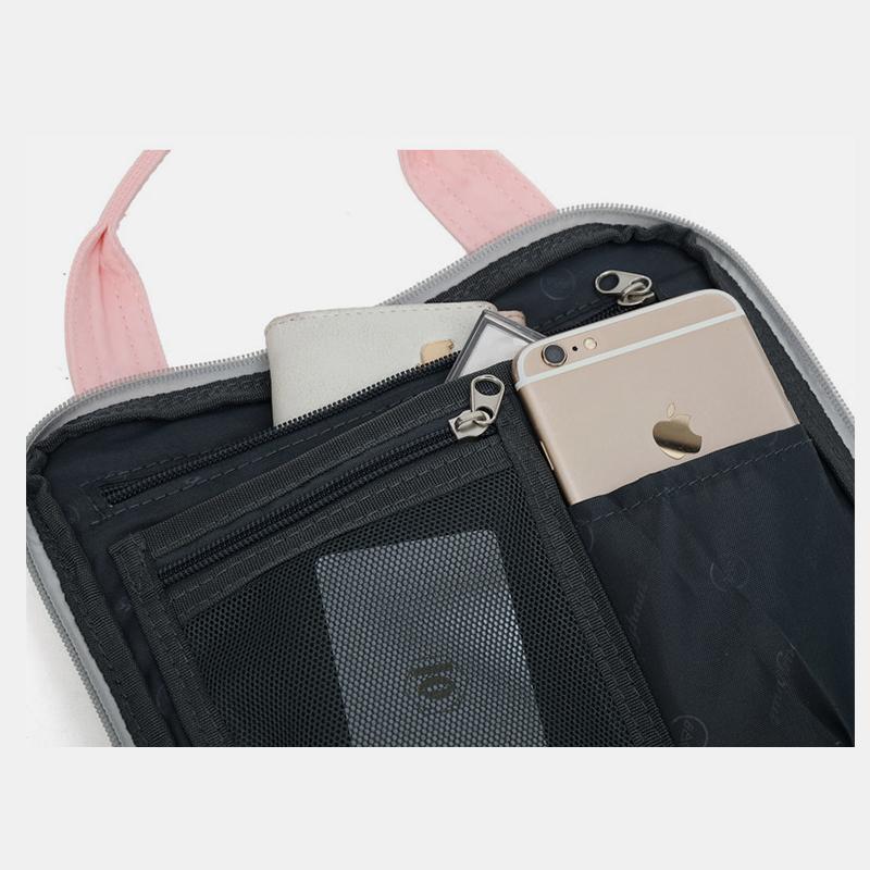Large Capacity Vintage Laptop Backpack for Women – Multi-Pocket, Stylish & Durable for School & Travel