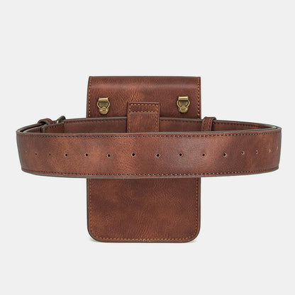 Vintage Medieval Belt Pouch Waist Bag - Stylish Crossbody Phone Bag for Women