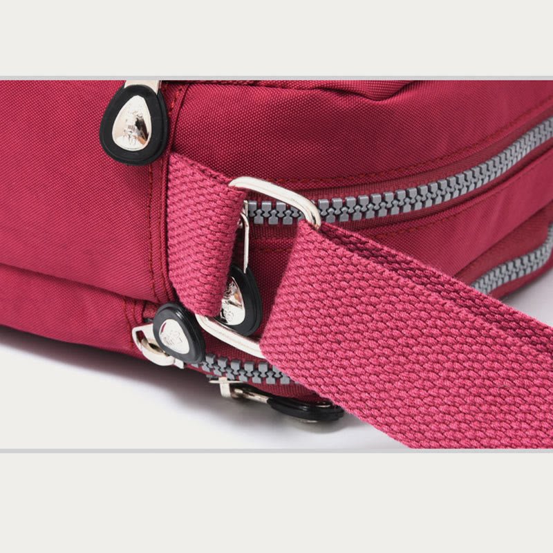 Casual Crossbody Bag for Women – Waterproof Triple Layers Nylon Bag - VOTVO