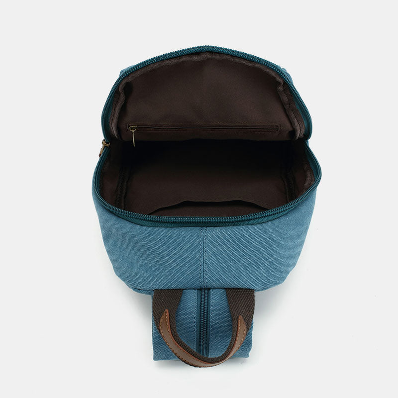 Canvas Sling Bag for Women – Small Sling Backpack Shoulder Bag