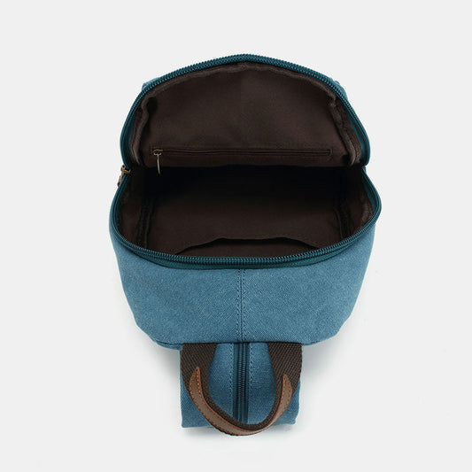 Canvas Sling Bag for Women – Small Sling Backpack Shoulder Bag