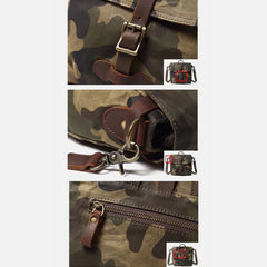 Camouflage Color Crossbody Messenger Bag – Travel & Daily Use - VOTVO