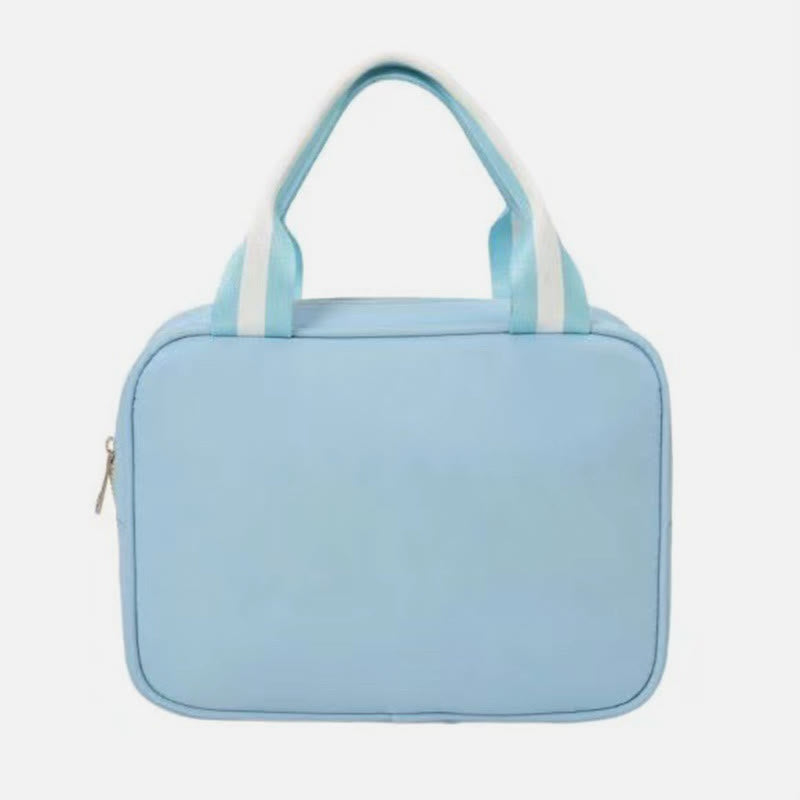 Waterproof Nylon Insulated Lunch Bag – Portable Ice Bag for Kids & Adults