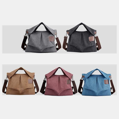 Large Capacity Canvas Handbag for Women – Crossbody Tote & Hobo Bag - VOTVO