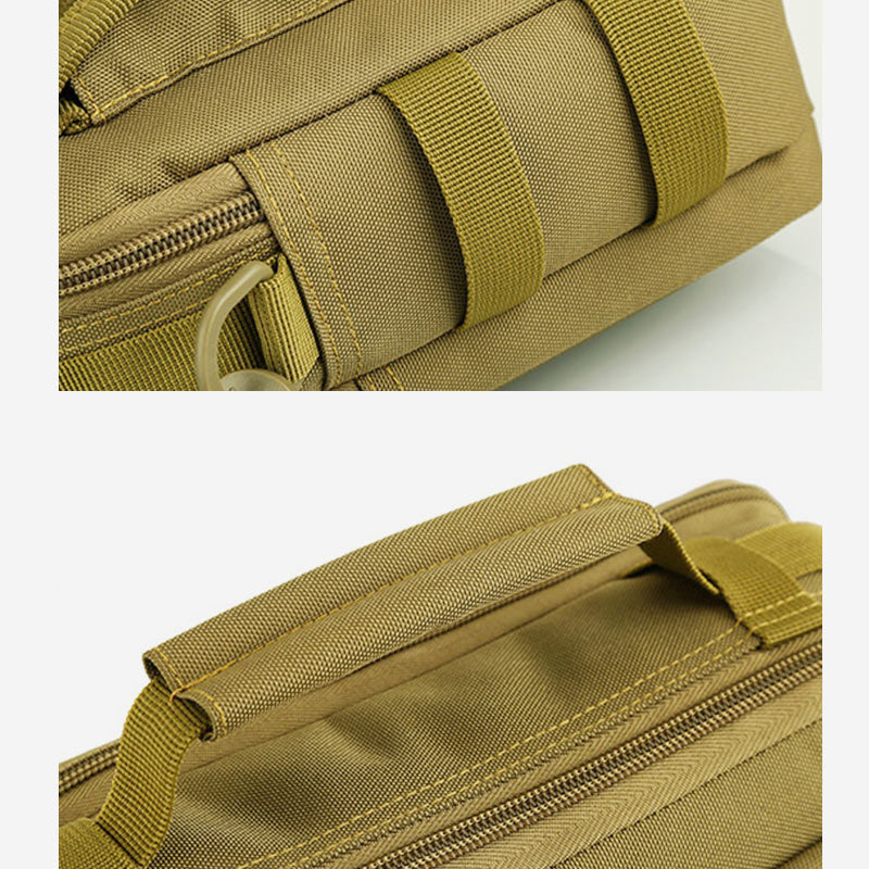 USB Charging Waterproof Large-Capacity Outdoor Messenger Bag – Nylon Crossbody Bag for Sports & Daily Use