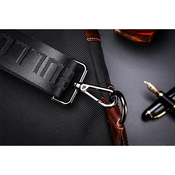 Genuine Leather Casual Sling Bag for Men - Fashionable Crossbody Shoulder Chest Bag