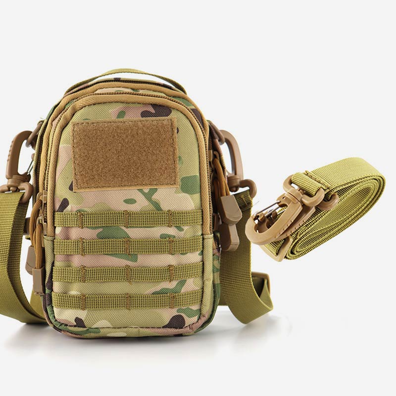 2-Way Use Waterproof Messenger Bag for Men – Versatile Outdoor Activity Shoulder Bag