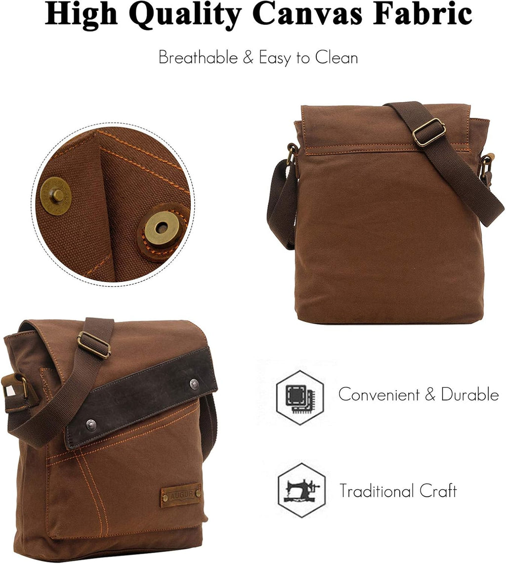 Business Messenger Canvas Shoulder Bag - VOTVO