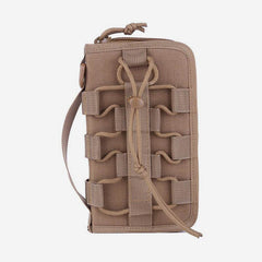 Casual Large Capacity Nylon Wallet for Men – Zipper Closure, Multiple Compartments