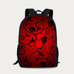 Backpack for Halloween Party – Pumpkin Pattern Nylon Festival Daypack - VOTVO