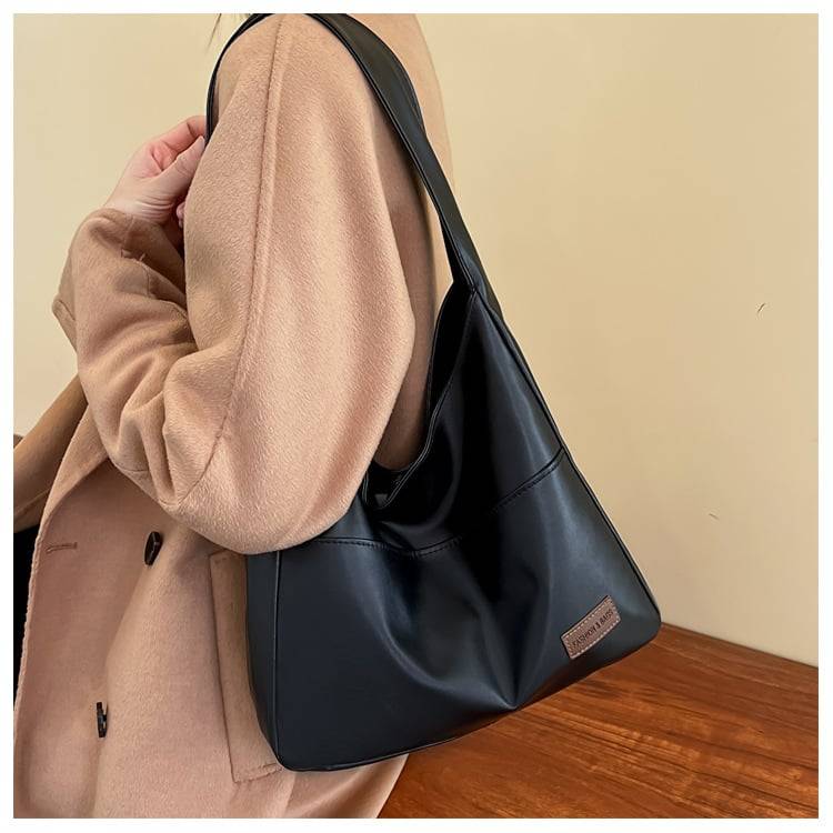 Einfache Einkaufstasche aus Leder👜