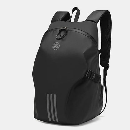 Large Capacity Waterproof Motorcycle Helmet Backpack – Reflective Riding Gear for Men