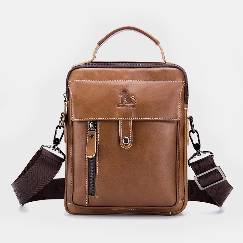 LargeCapacity RealLeather Multifunctional Crossbody Bag - VOTVO