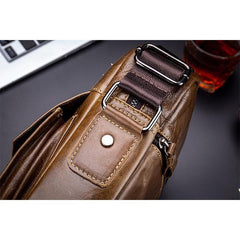Bull Captain Genuine Leather Crossbody Bag – Stylish & Practical for Daily Use, Travel, and Business