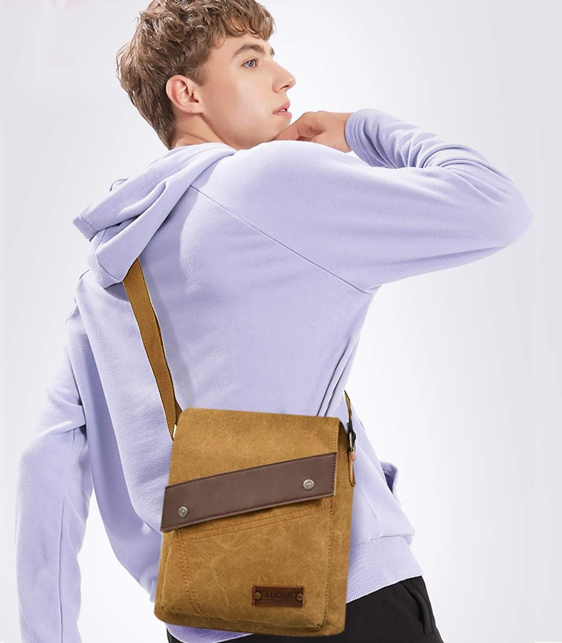 Business Messenger Canvas Shoulder Bag - VOTVO