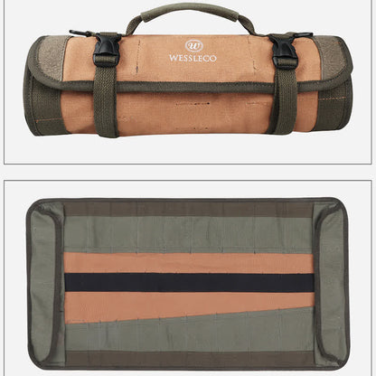 Roll Tool Pouch – Rolling Tool Bag Handbag Shoulder Organizer for Men