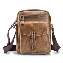 Bull Captain Genuine Leather Crossbody Bag – Stylish & Practical for Daily Use, Travel, and Business