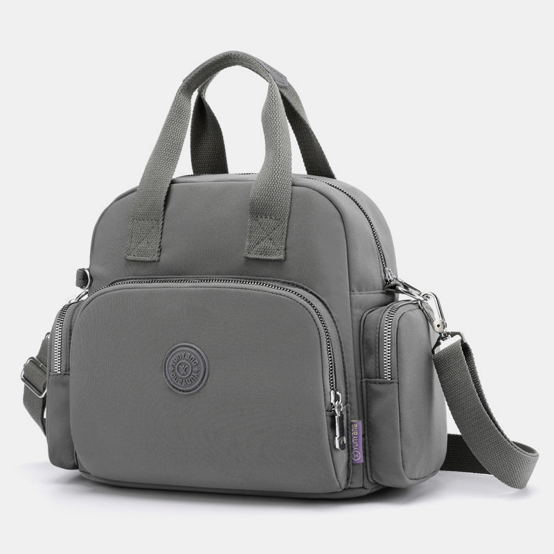 3 - Way Use Backpack with USB Charging Port – Versatile Nylon Travel & School Bag for Women - VOTVO