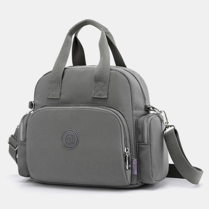 3 - Way Use Backpack with USB Charging Port – Versatile Nylon Travel & School Bag for Women - VOTVO