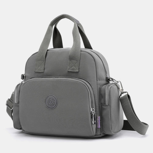 3 - Way Use Backpack with USB Charging Port – Versatile Nylon Travel & School Bag for Women - VOTVO