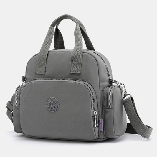 3 - Way Use Backpack with USB Charging Port – Versatile Nylon Travel & School Bag for Women - VOTVO