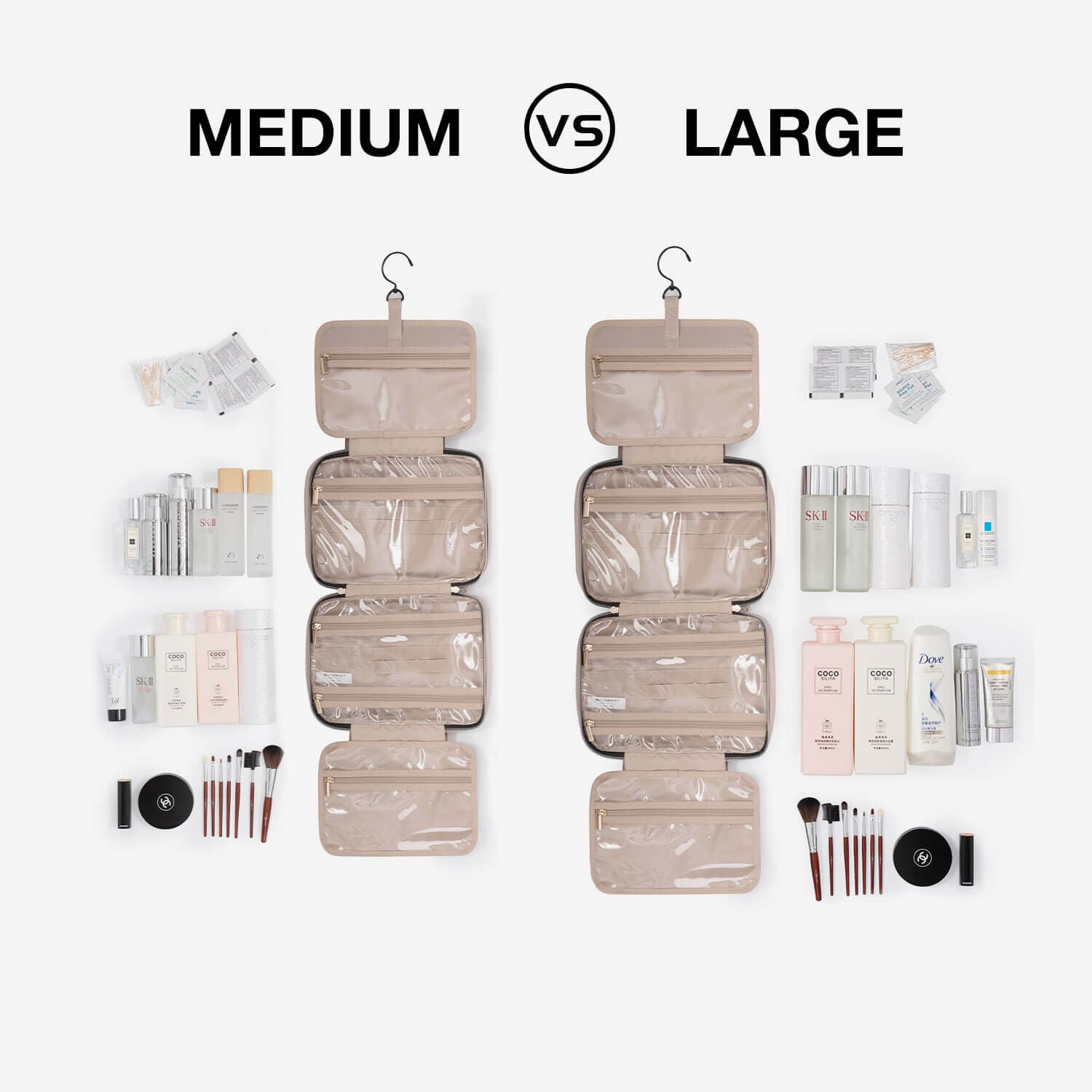 Bonchemin Pink The Space Saver Toiletry Bag - VOTVO