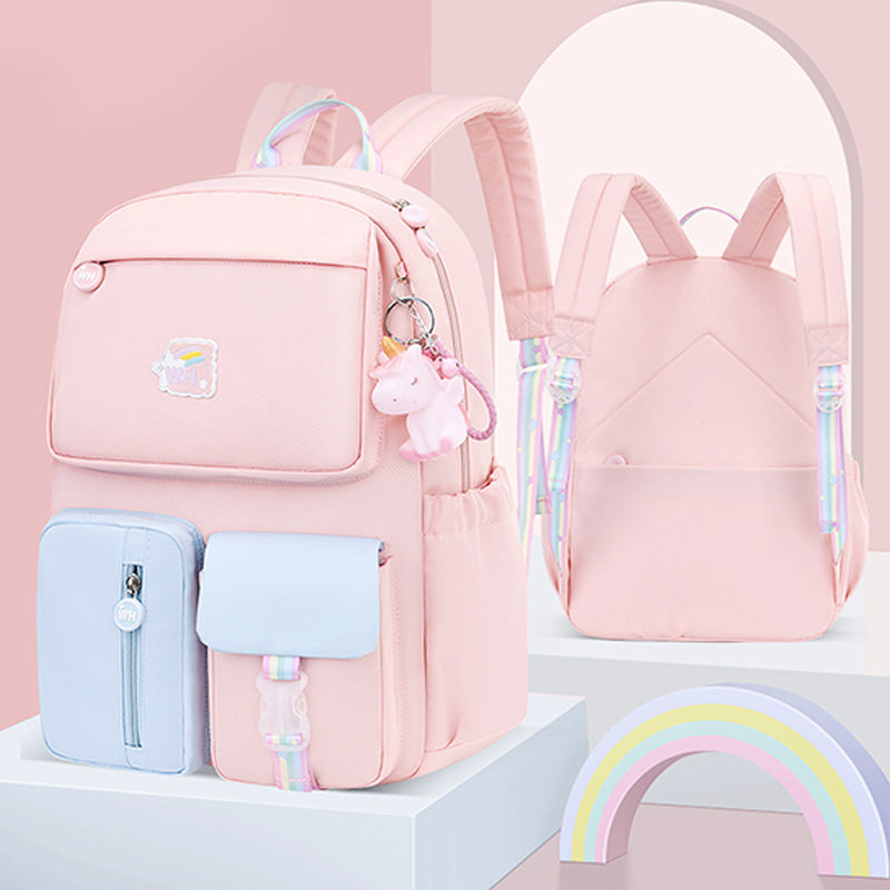 Waterproof Lightweight Large-Capacity College Backpack – Cute & Comfortable School Bag