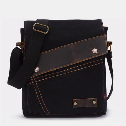 Large Capacity Retro Canvas Crossbody Bag for Women – Stylish & Practical Daily Tote - VOTVO