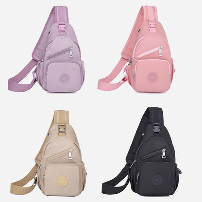 Borsa a tracolla da donna | Zaino multitasche in tela impermeabile per la spesa quotidiana