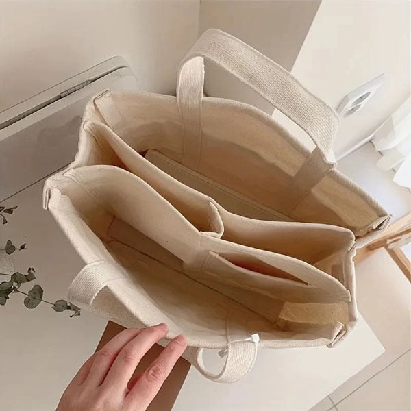 Utility Canvas Tote/Shoulder Bag for Daily Life - VOTVO