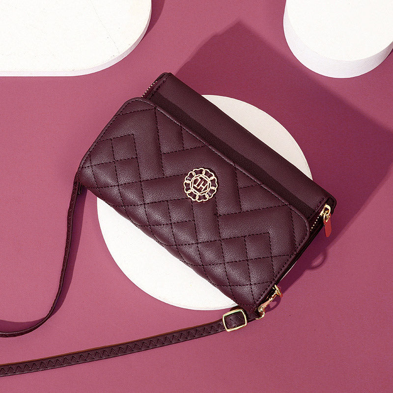 Small Quilted Crossbody Bag for Women | Cellphone Purses & Wallet | Stylish Shoulder Bag