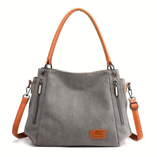 High - Quality Canvas Large Capacity Tote Bag – Perfect for Everyday and Travel - VOTVO