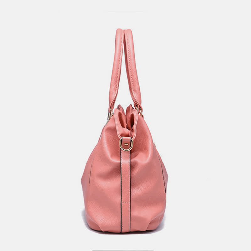 Women's Leather Tote Shoulder Bag | Top - Handle Satchel Hobo Purse - VOTVO