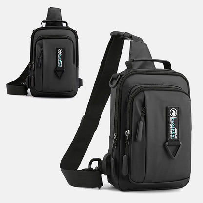 Practical Crossbody Sling Bag for Men – Waterproof Travel Satchel Purse