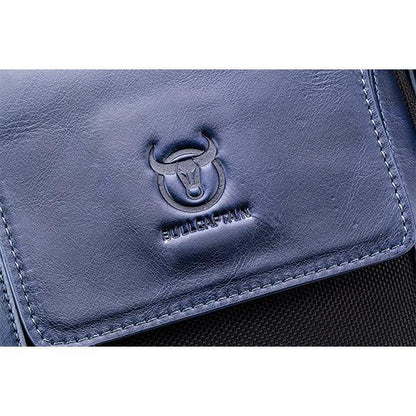 Genuine Leather Business Crossbody Bag for Work, Travel & Daily Use - VOTVO