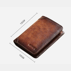 Genuine Leather RFID Multi - Card Bifold Wallet for Men - Secure & Stylish Business Wallet - VOTVO
