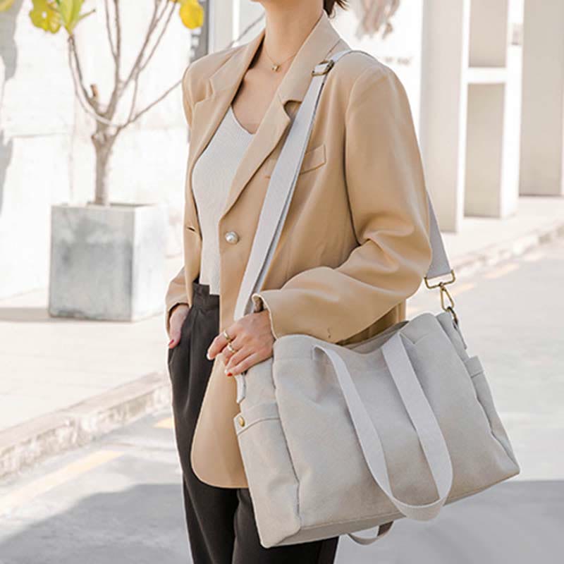 Large Canvas Tote Bag Unisex - Perfect for Daily Use and Travel
