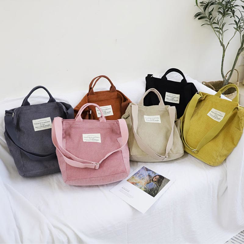 Tote Bag for Women - Retro Large Size Traveling Canvas Handbag