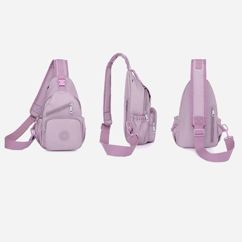 Borsa a tracolla da donna | Zaino multitasche in tela impermeabile per la spesa quotidiana