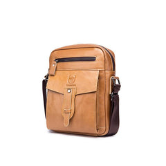 Bull Captain Genuine Leather Crossbody Bag – Stylish & Practical for Daily Use, Travel, and Business